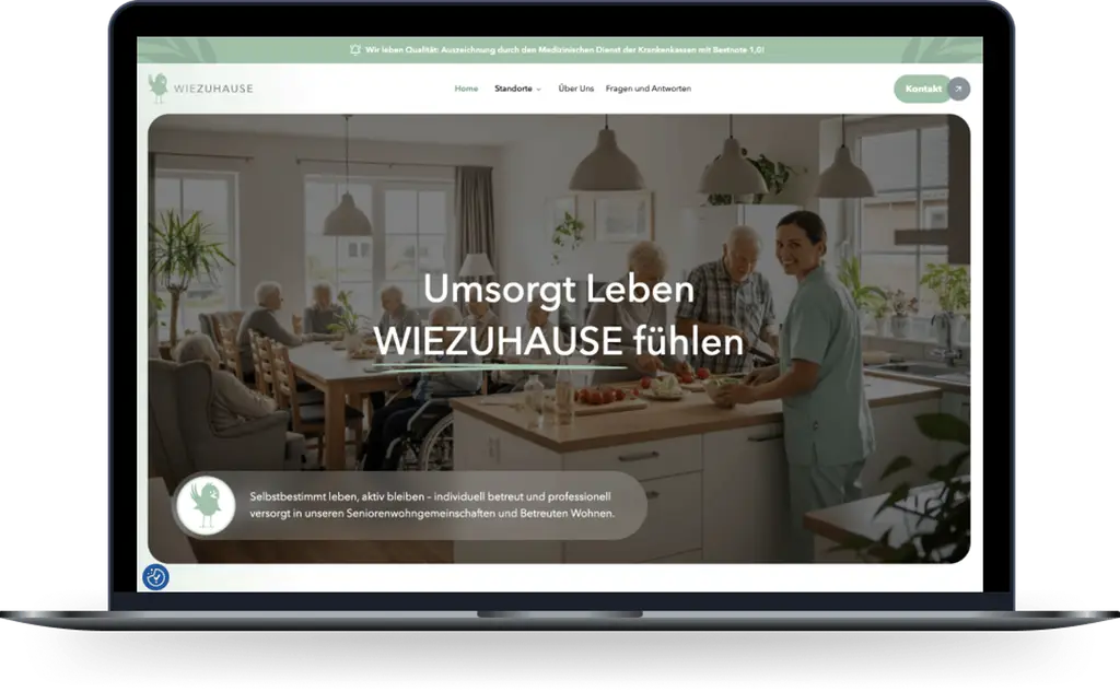 CRM und App für betreutes Wohnen und Senioren-WGs – Hauptbild