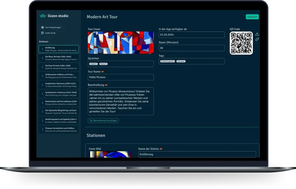 Text-to-Speech SaaS-Plattform – Detail
